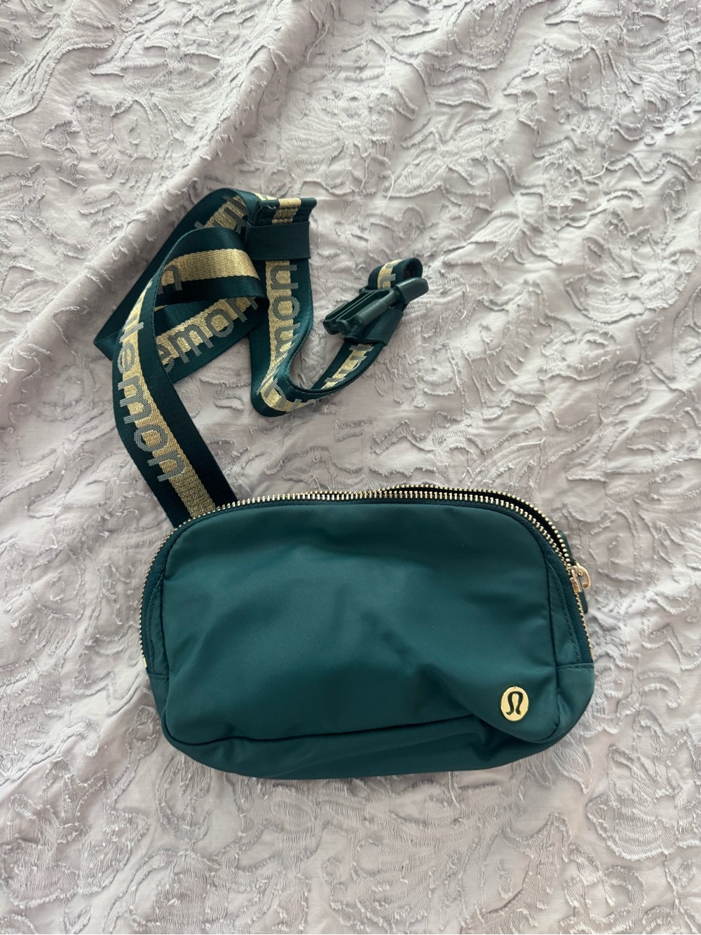 lululemon Storm Teal Belt Bag
